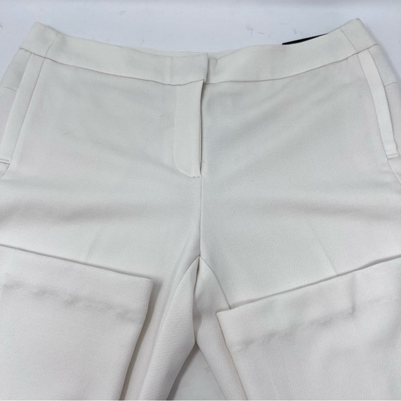 Worthington Modern Fit High Rise Straight Leg Trouser Slacks 8 NWT White - Picture 13 of 15